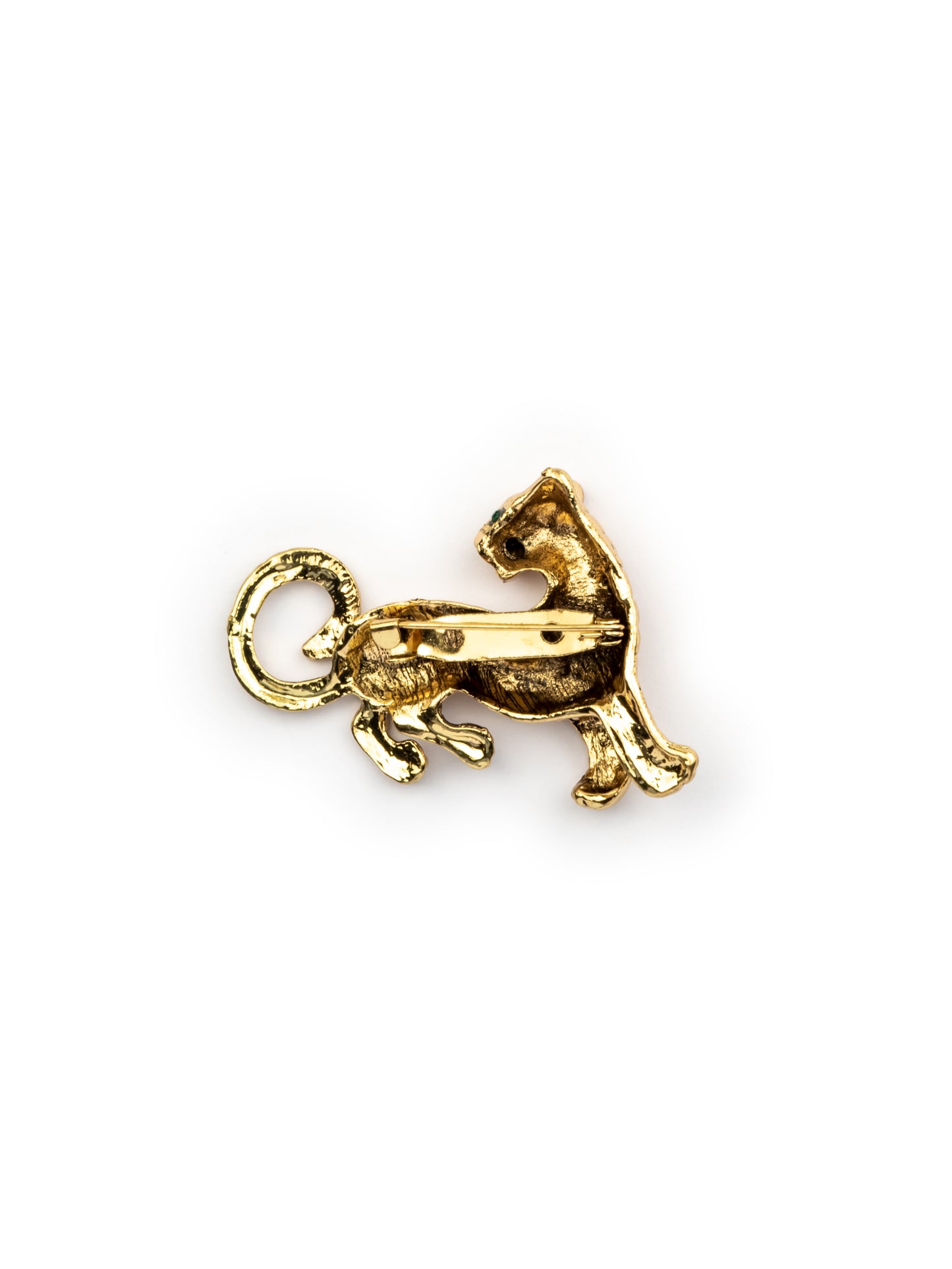 Gold plated leopard