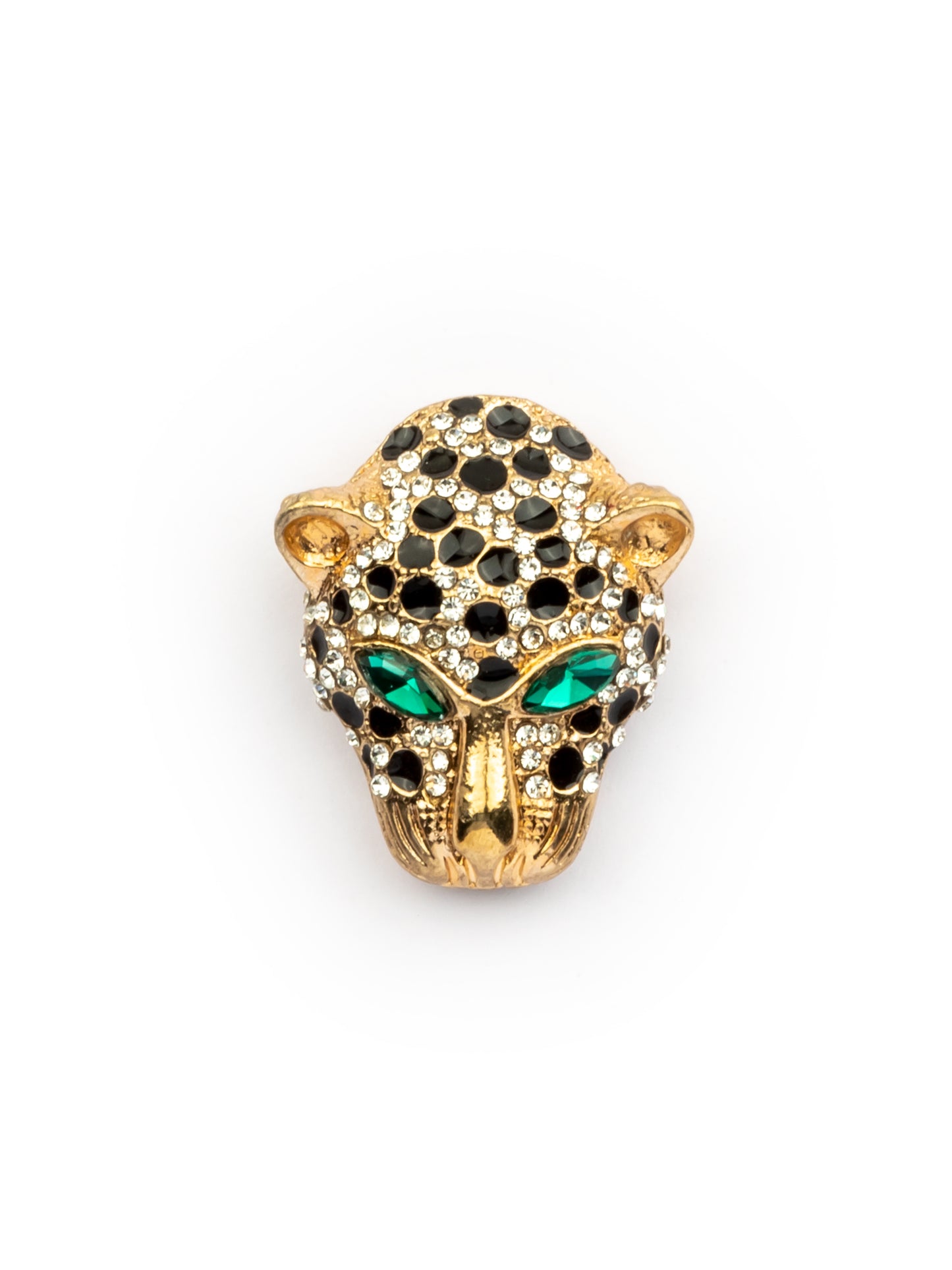 Gold panther green eye