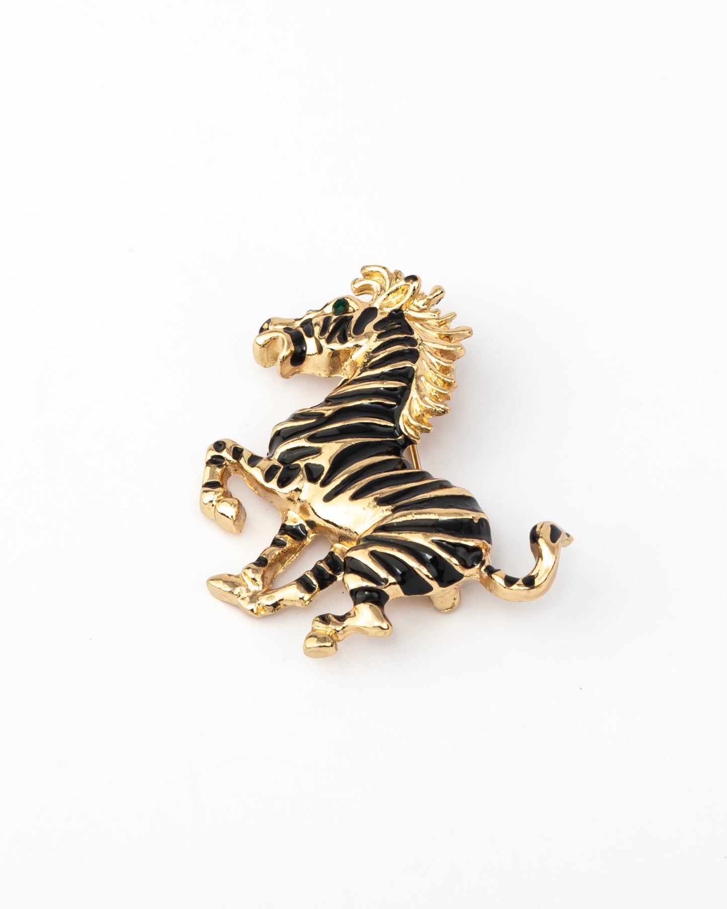 Zippy the zebra brooch
