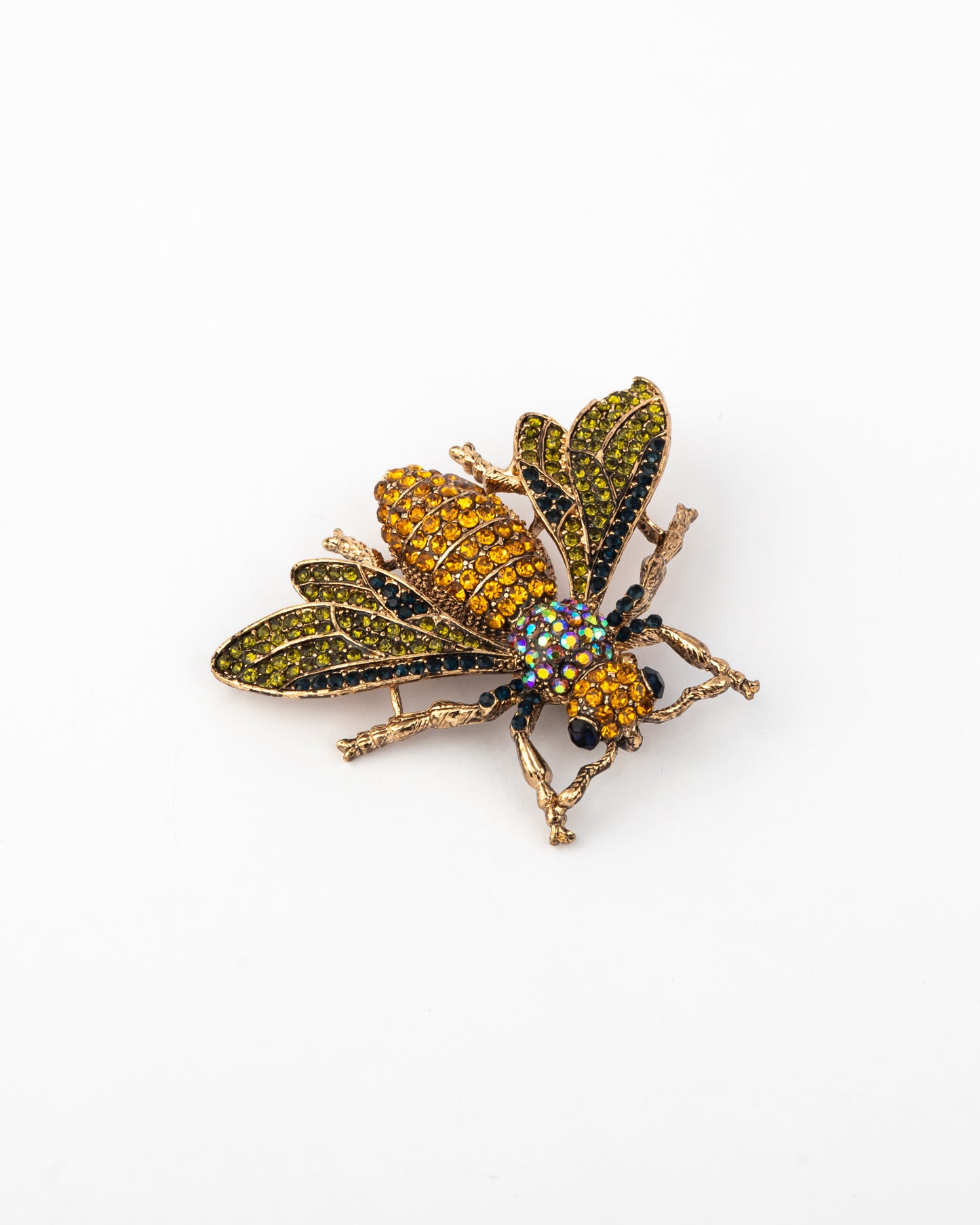 The Tiny Tyrant brooch