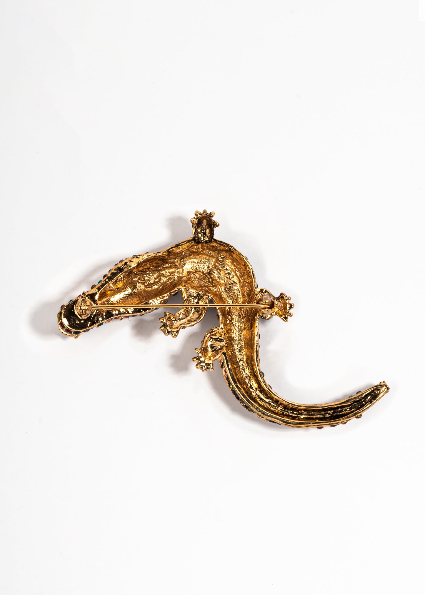 The Gemstone Gargoyle brooch