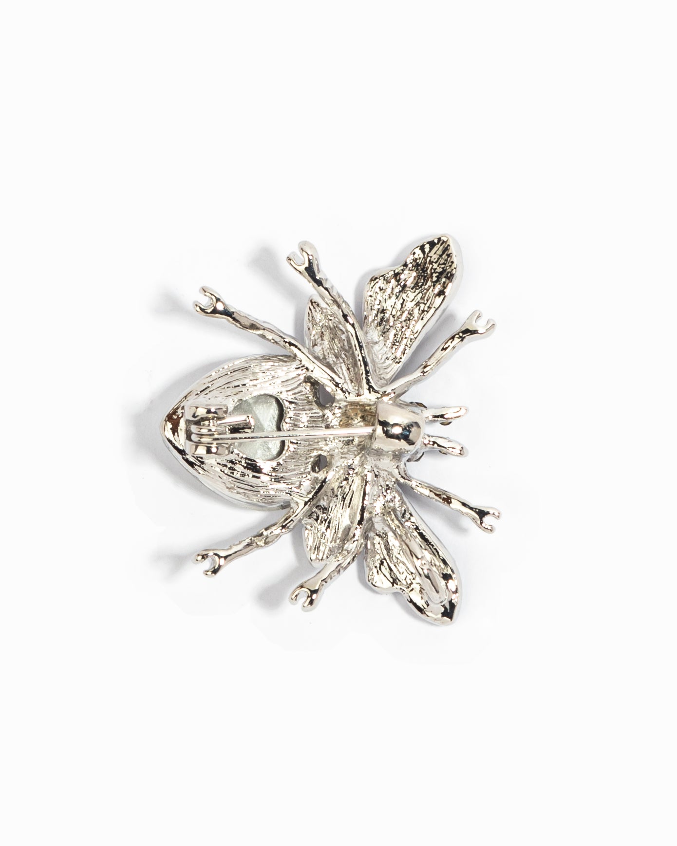 The periwinkle pollinator brooch