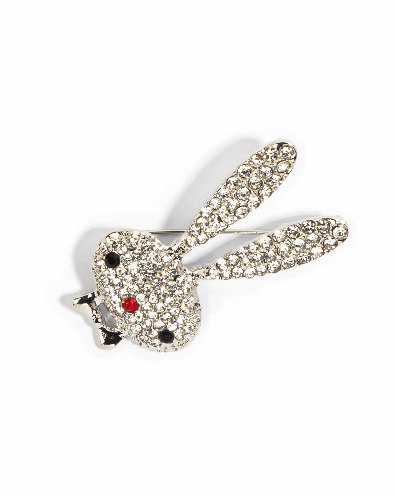 The crystal hop brooch