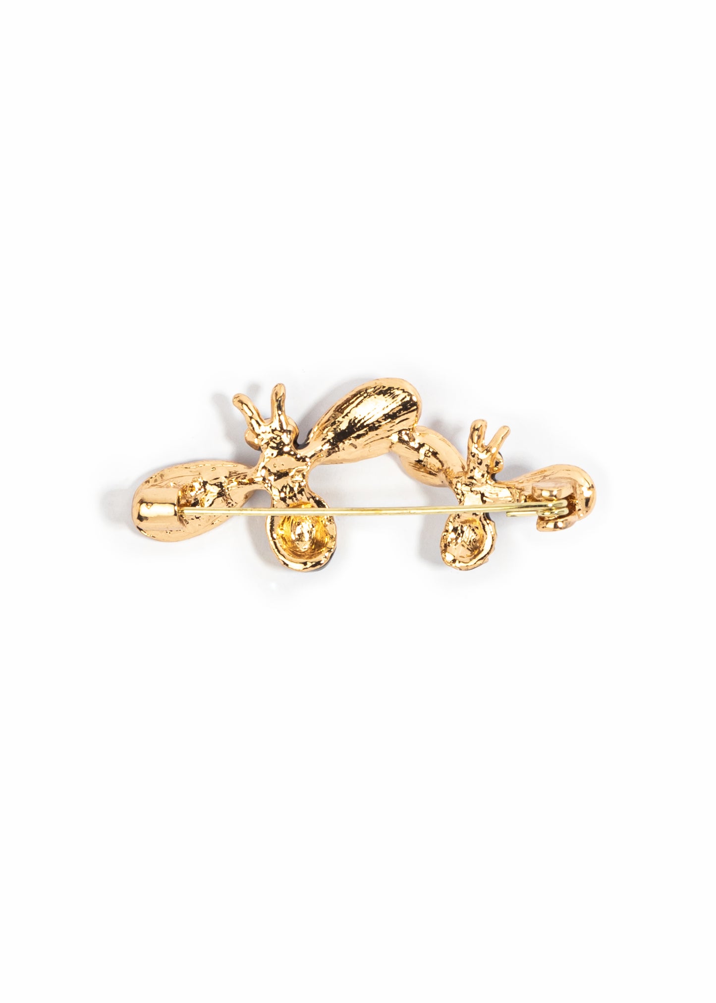 Sir bumble bling brooch