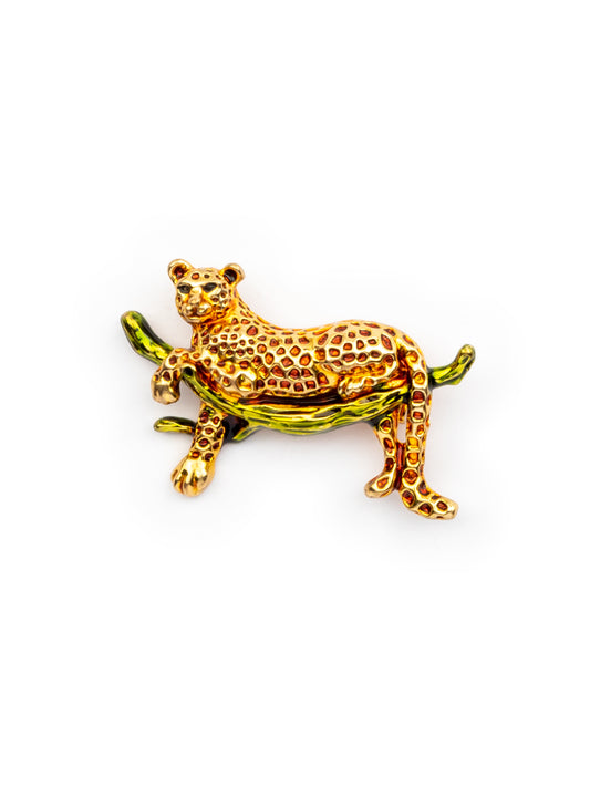 Leopard on tree