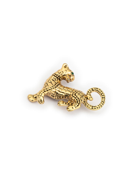 Gold plated leopard