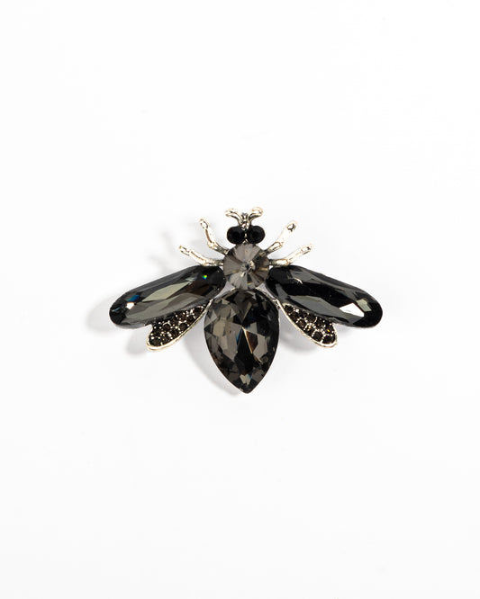 The onyx dragonfly brooch