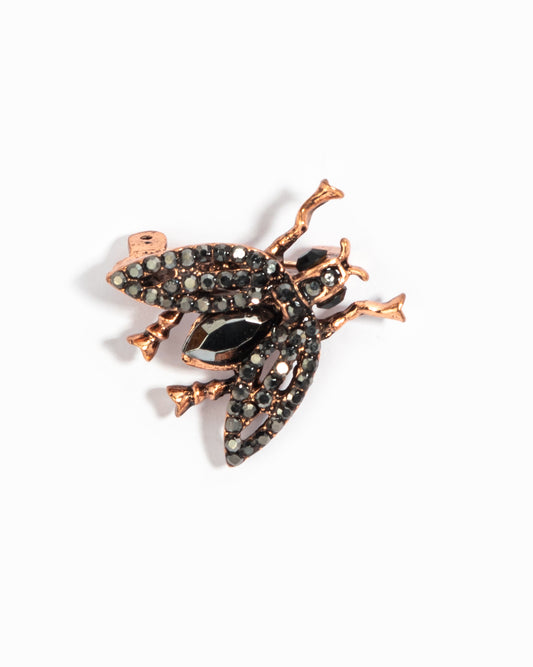 The sparkle fly brooch