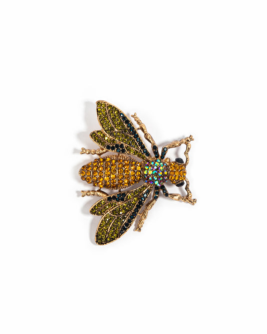 The Tiny Tyrant brooch
